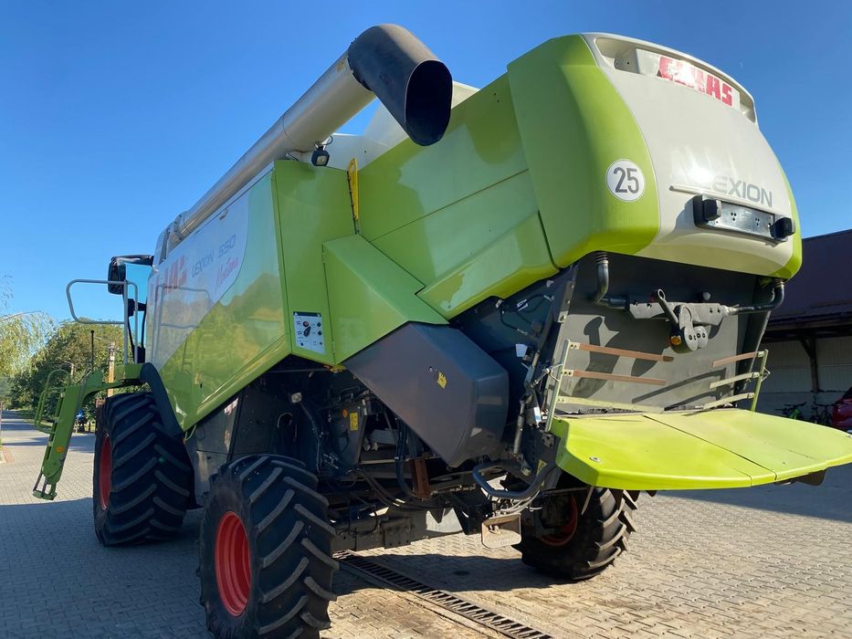 Claas Lexion 550 Montana 4x4 combina agricola John Deere  New holland
