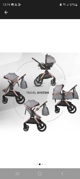 Carucior Coccolle Melora 3 in 1