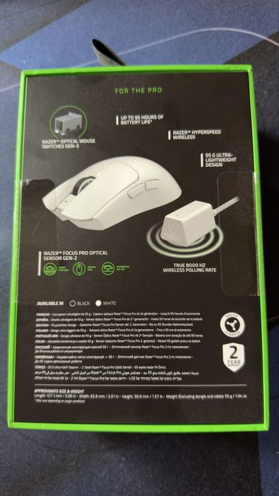 Razer Viper V3 Pro- White