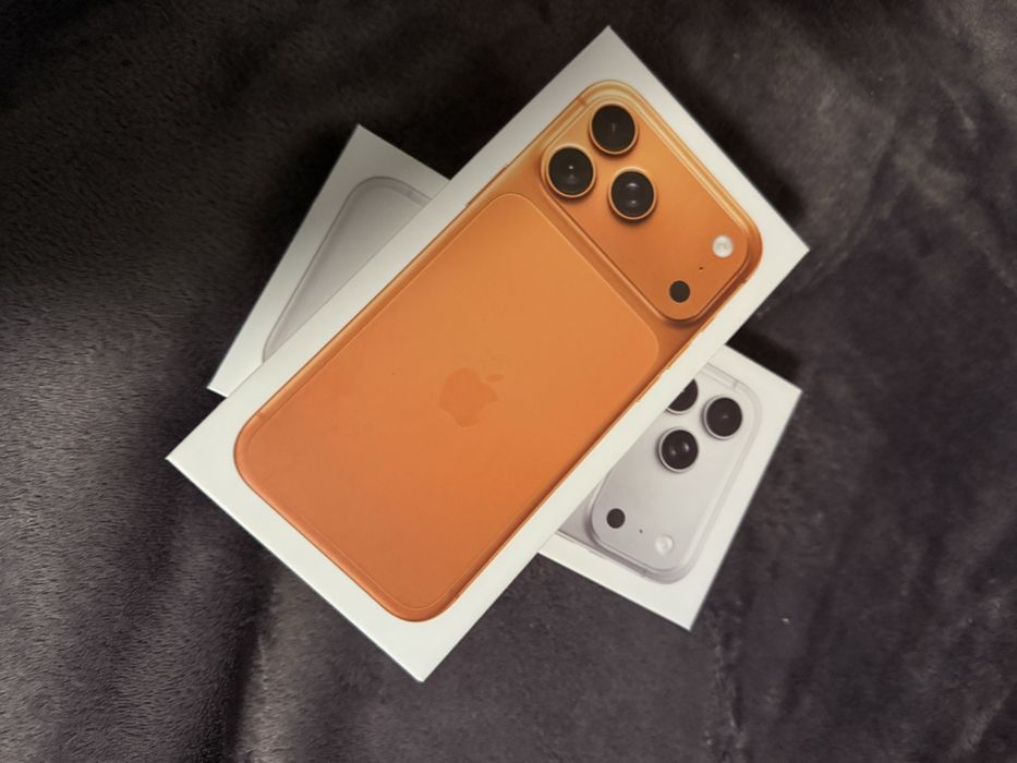 2x iPhone 17 Pro Max, 1TB, Orange, Silver, Sigilate