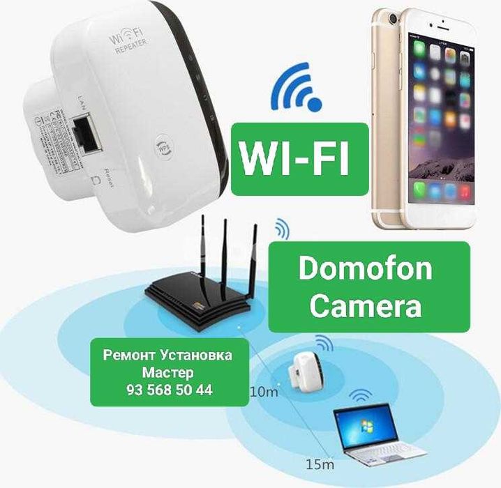 WI-FI Ustasi Master Мастер по Установке и Настройке Вайфай точки