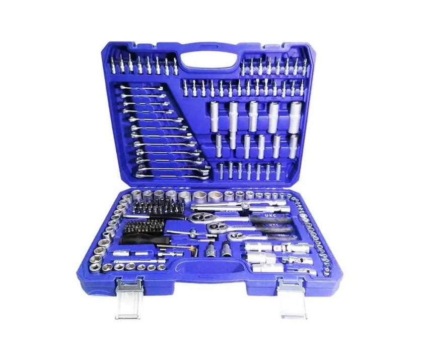 Комплект инструменти UKC 216 части /гедоре/ куфар с инструменти