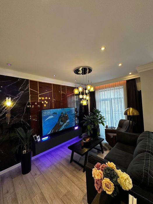 Дизайнерская квартира 2ком 70м² дорогая мебель, 1-линия ЖК New Life