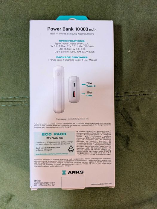 Baterie externa 10000 mah arks
