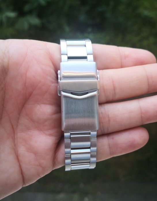 Ceas automatic Seiko Mod MarineMaster MM200 Glacier Prospex bratara metalica