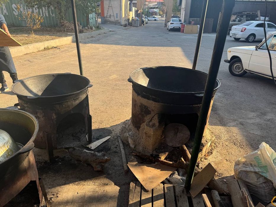 Qozon o'choqlar tozza choyan