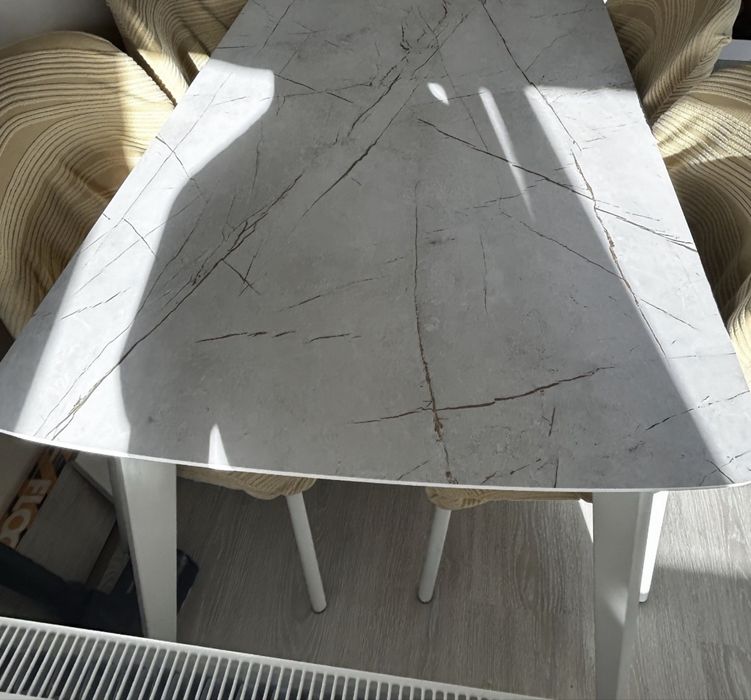 Продам стол дерево мрамор