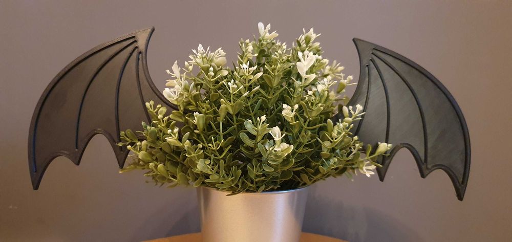 Aripi de liliac 3D pentru dovleac – Decor de Halloween