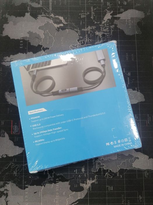 Type-C удлинитель с дисплеем