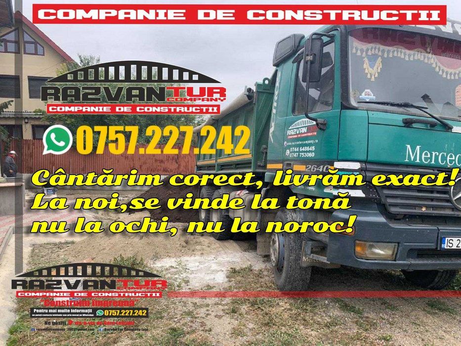 Piatra concasată 16–32 mm – livrare rapidă, calitate garantată