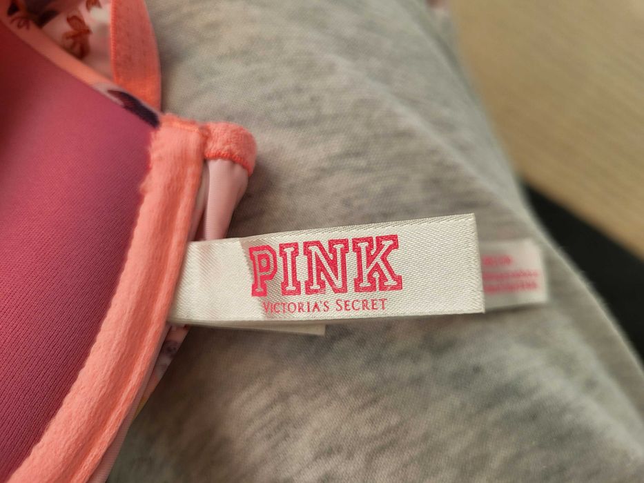 Sutien, Victoria s Secret, colectia PINK, cupa 75 B, model floral