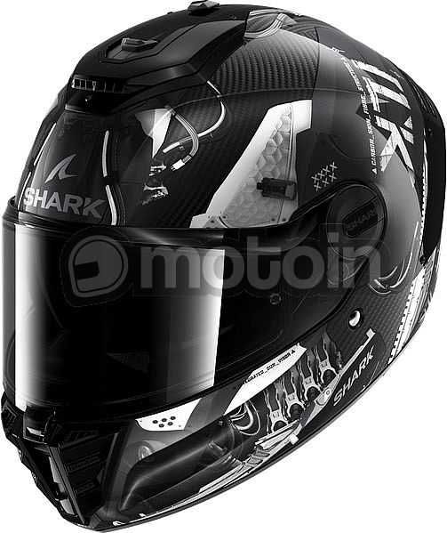 Мото Каска за мотор  SHARK SPARTAN RS CARBON XBOT Black/White