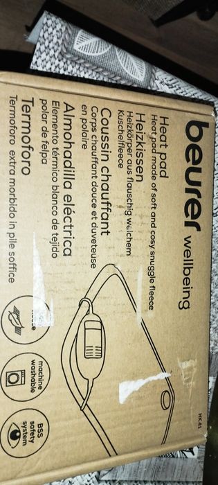 Pernă electrică Beurer cu 3 niveluri de temperatură