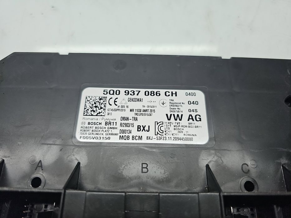 Modul confort Volkswagen Touran (5T1) R-line [Fabr 2015-prezent] 5Q09