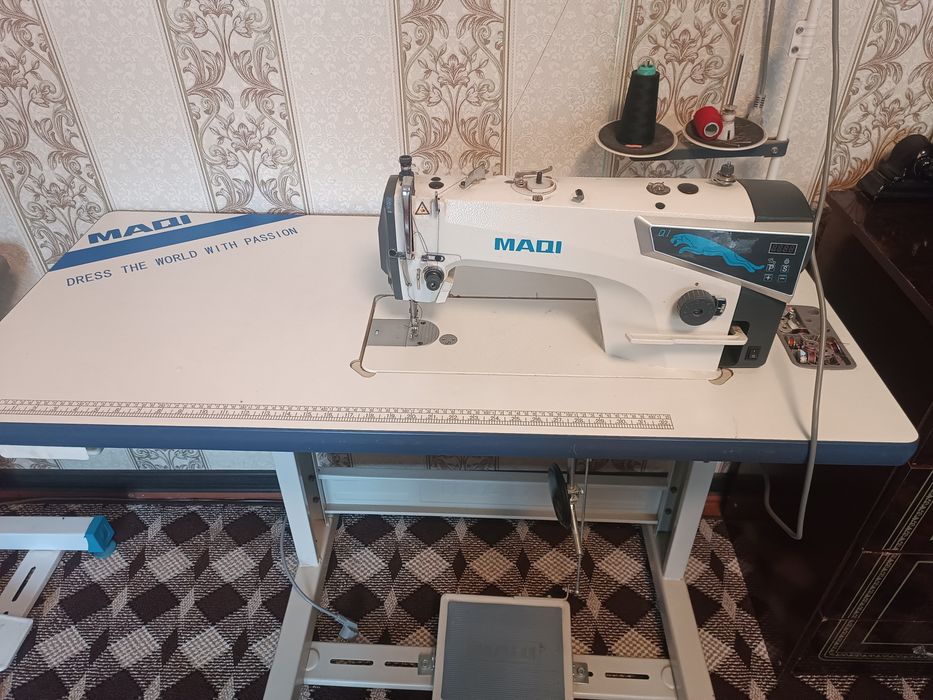 MAQI Q1 to‘g‘ri chok mashinasi va BRITEX overlok sotiladi (To‘plam)