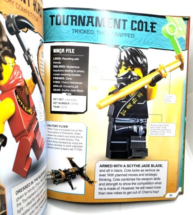 Lego ninjago енциклопедия