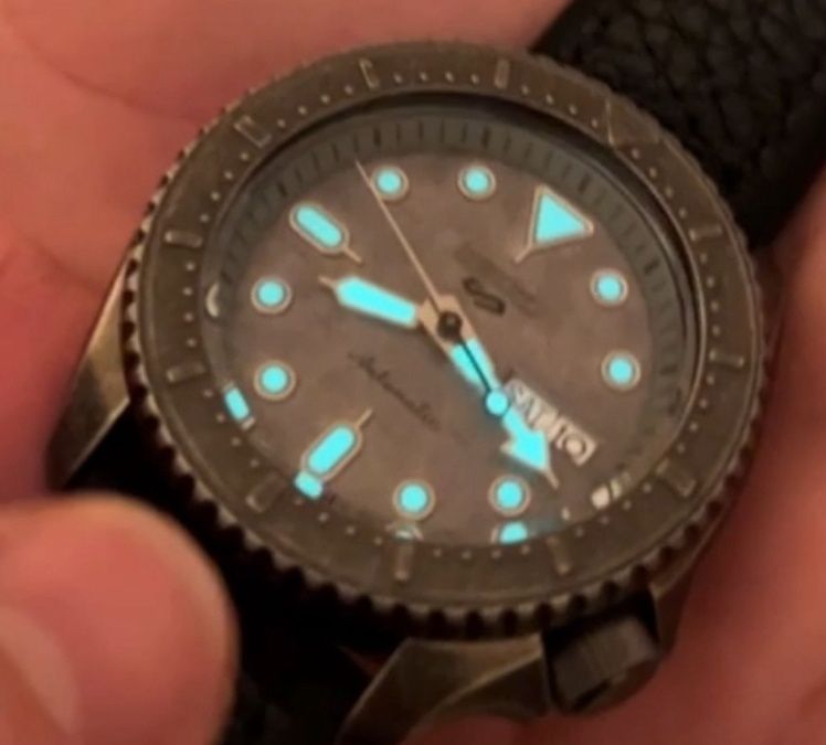 Seiko Automatic Unic – Curea Exotică Pisică de Mare–Super Preț!Impecab