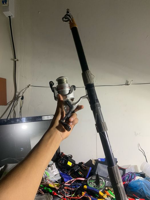 удочка 450 метров с мантажом