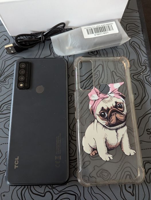 Смартфон TCL 20R 5G пълен комплект+ калъф