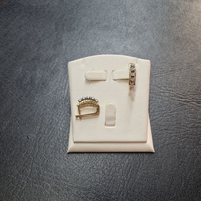 Серьги Золотые дорожка 585