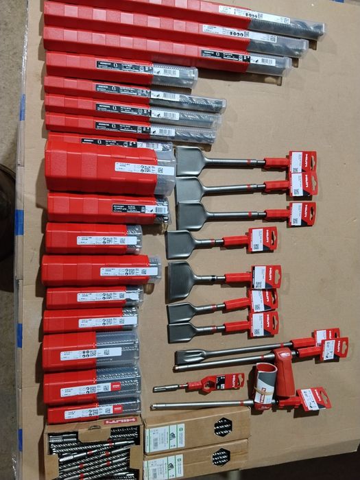 Hilti свредла, секачи и лопатки
