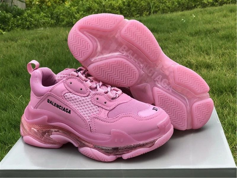 Balenciaga Triple S - Hot Pink/Pink/Grey