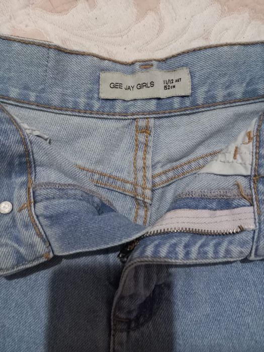 Новые Джинсовые шорты для девочек,11-12 лет,рост 152 см