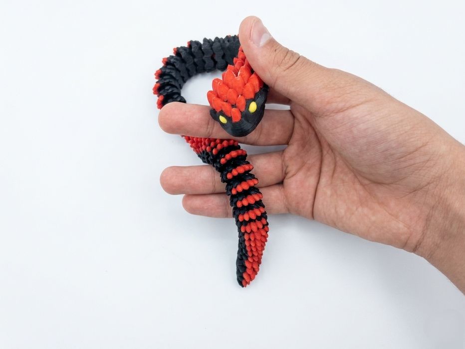 Змея на 3д принтере