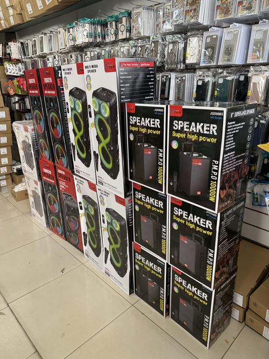 Музыкальна колонка караоке микрофон