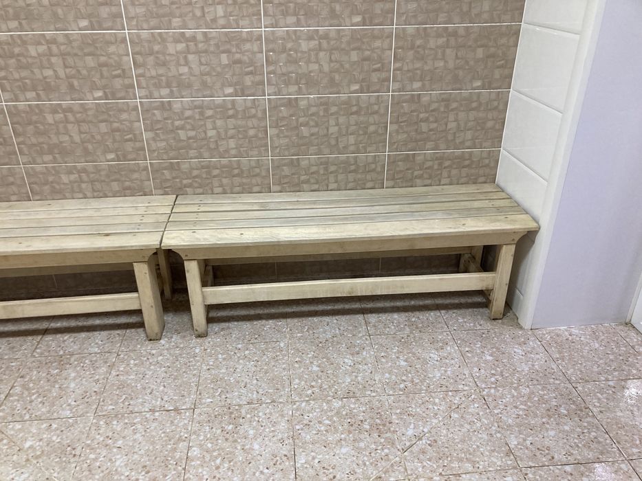 Лавка из осины хорошее качество