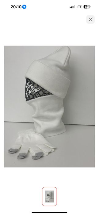 Комплект и шапки новые