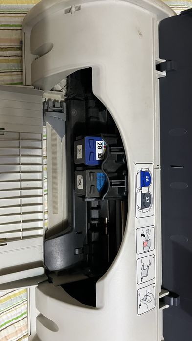 Струйный принтер цветной + заправочный набор