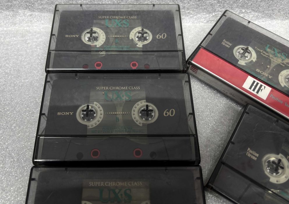 Аудио Касети Sony UX·S 60 и Sony UX·S 90 Super Chrome Class - 6 броя