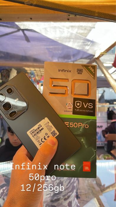 Infenix note 50 pro kafolat bilan