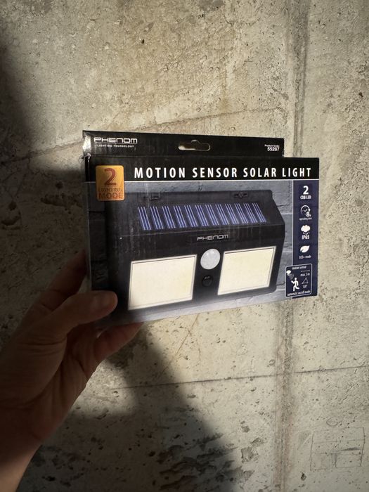 Lampi Solare LED Phenom 55287 / Phenom 55283 - Cu Senzor de Miscare -