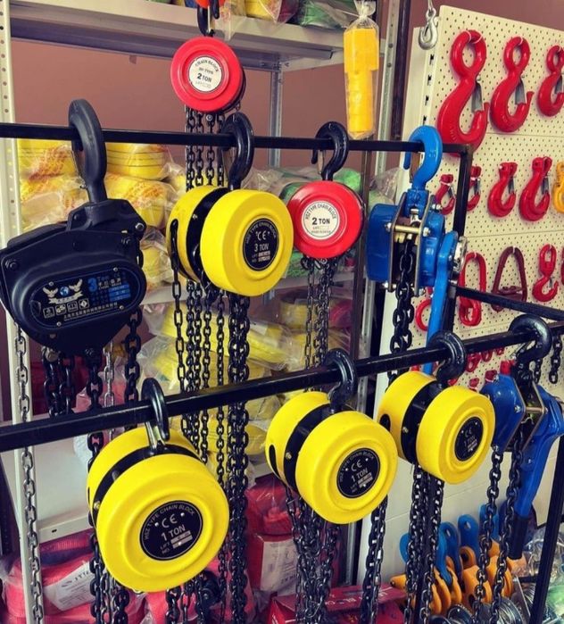 Таль ручная цепная и рычажная таль лебедка новые район КСК