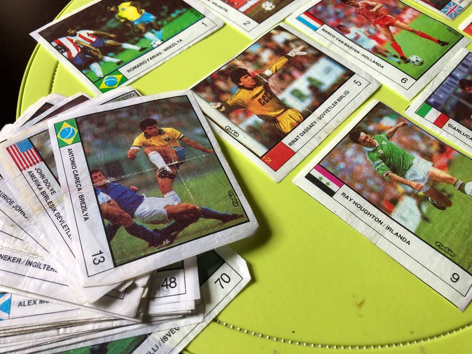 Poze cu fotbalisti, Campionatul Mondial de Fotbal 1990