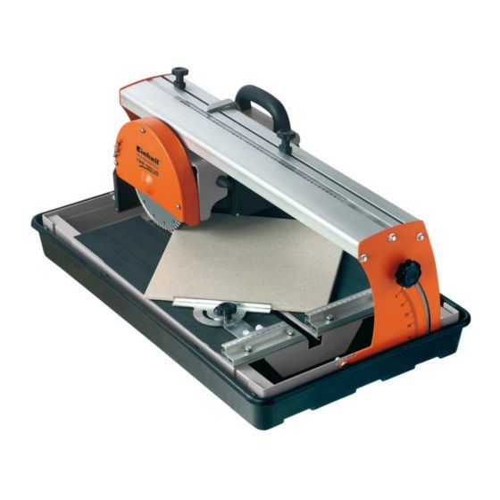 Masina de taiat gresie/faianta Einhell TPR 180 UG