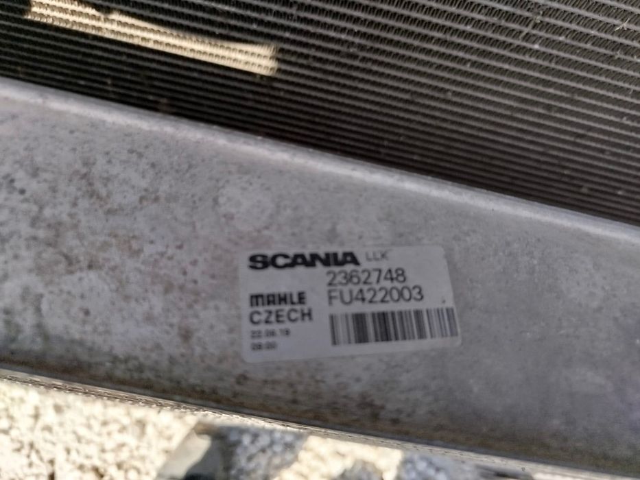 Радиатор/интеркулер Scania R/S