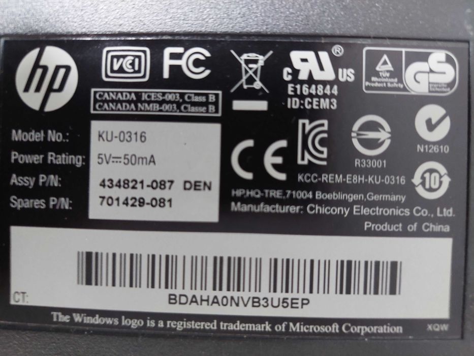 Tastatura calculator