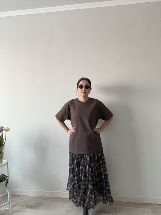 Футболка из плотного хлопка