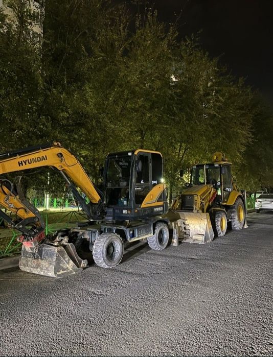 Услуги трактор мини экскаватор тривадном погрузчик