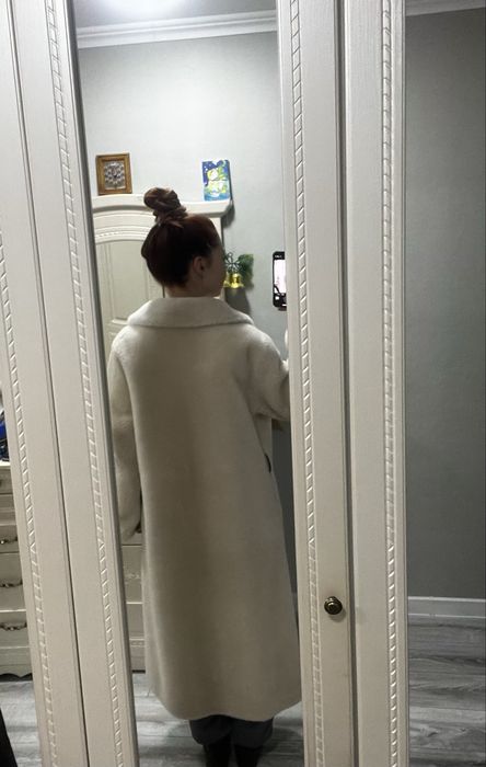 Шуба из овчины, натуральная