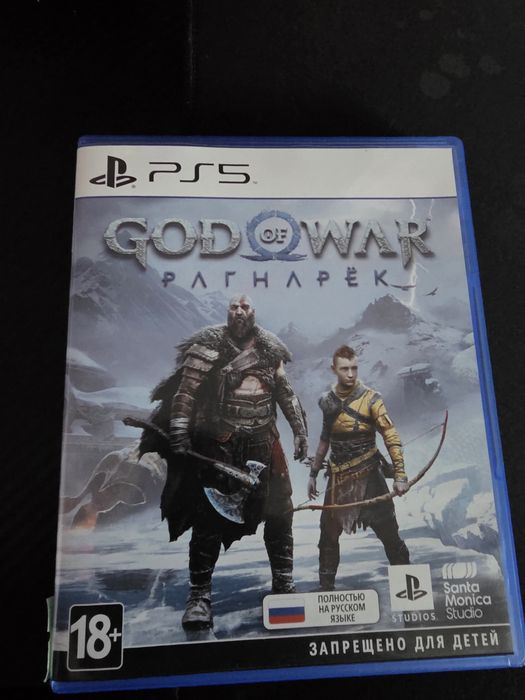 Продам диск God of war рагнарек