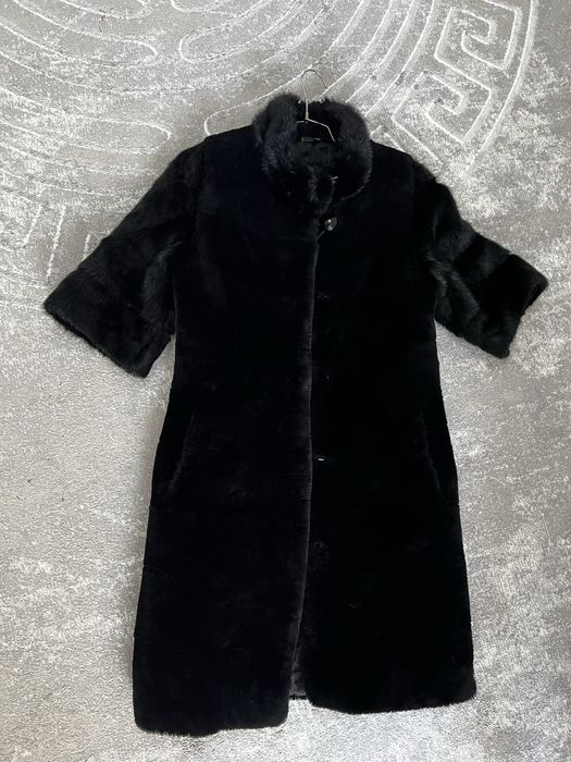 Шуба мутон , в хорошем состоянии