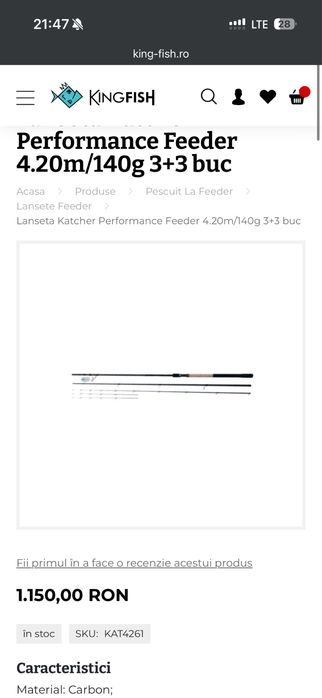 Katcher Performance 4.20 140gr