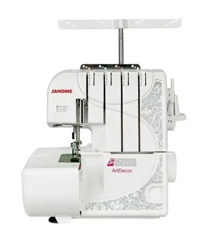 Срочно продам оверлок janome artdecor 724d