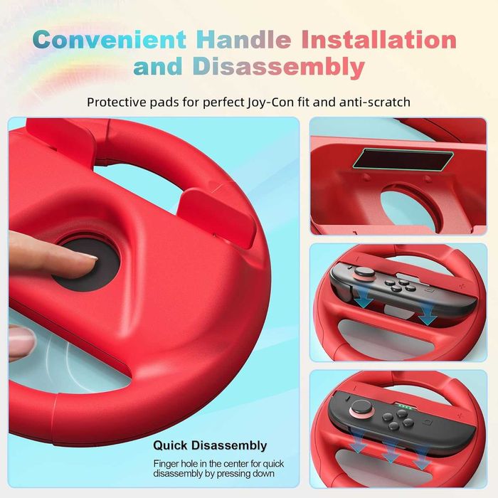 Волани за Nintendo Switch 2 Joy-Con комплект 2 броя Mario Kart