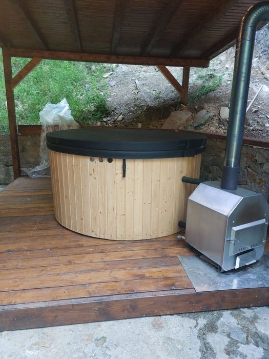 Ciubar xx10 pers jacuzzi Aeromasaj  Fibră