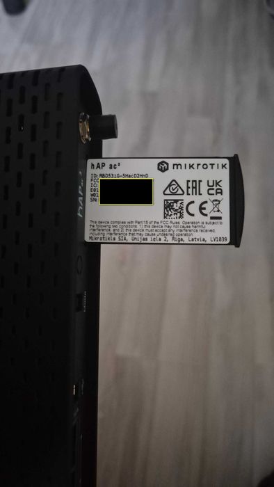 MikroTik hAP AC3 RBD53iG-5HacD2HnD черный
